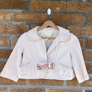 Tsumori Chisato cropped woven jacket size 4
